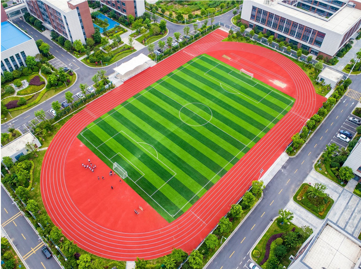 绥化市硅PU篮球场学校塑胶跑道 - 一站式服务